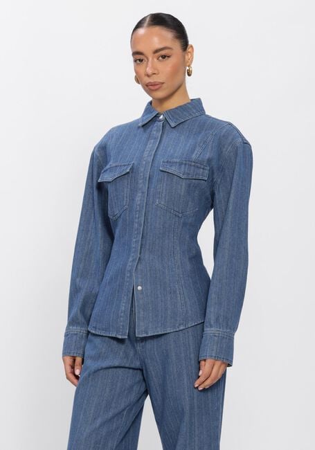 Blaue OMODA ATELIER Blusen X MODEROSA - HALO - large