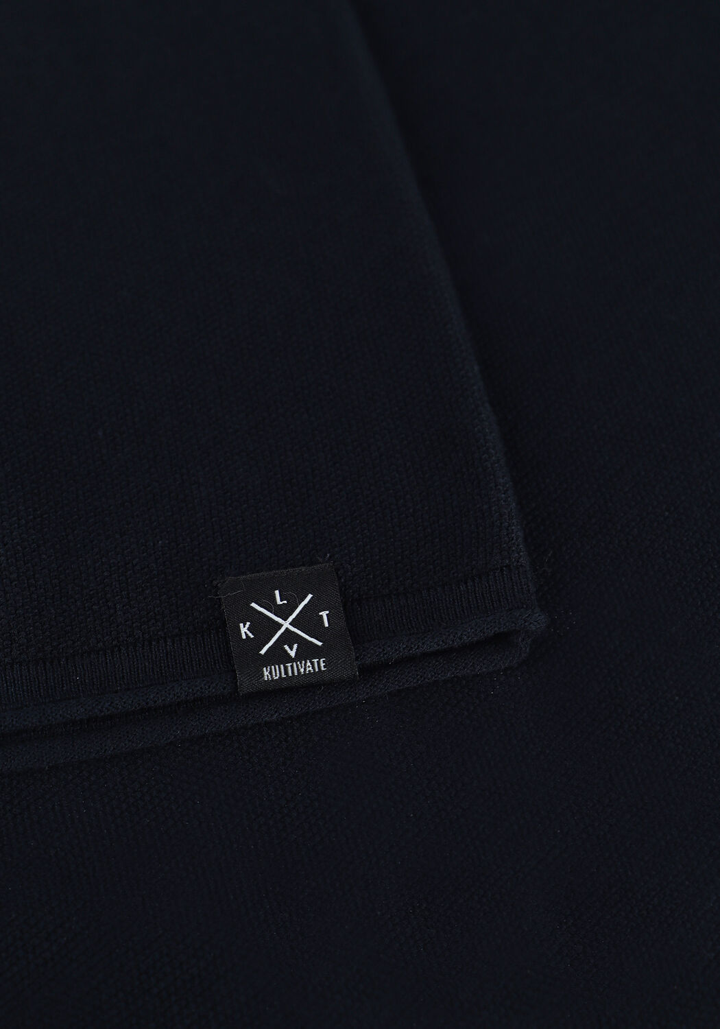 Blaue KULTIVATE Pullover KN MELVIN - large