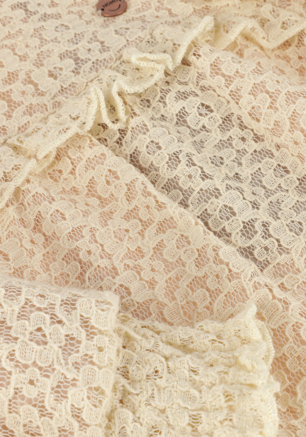 Creme NONO Blusen TIRZY LACE BLOUSE - large