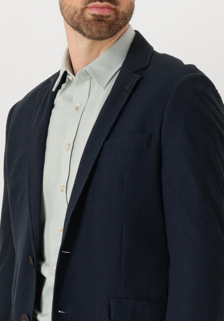 Dunkelblau CAST IRON Sakkos FANCY STRUCTURE KNIT - large