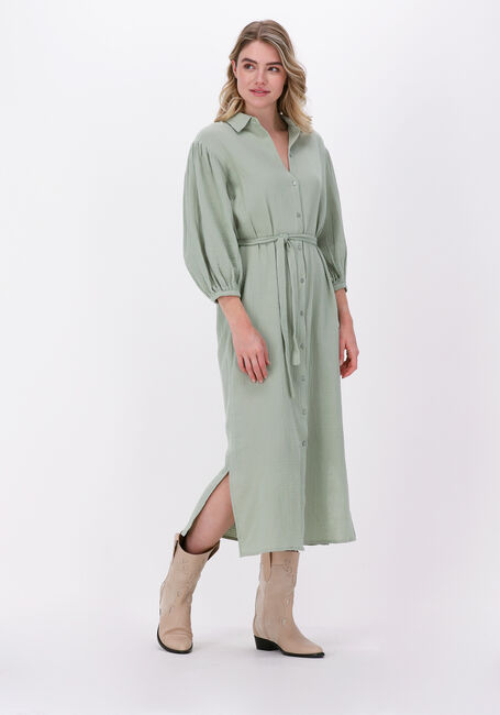 Grüne SIMPLE Maxikleid EVIN - large