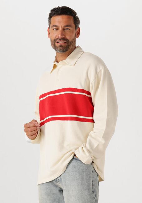 Ecru FORÉT Sweatshirt MATCH RUGBY SWEATSHIRT - large