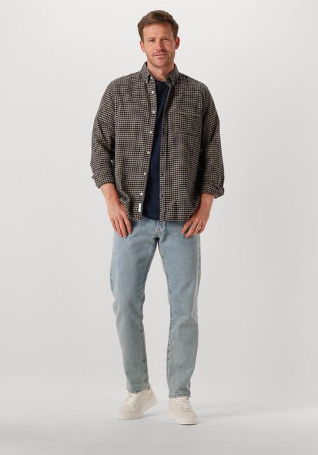 Braune FORÉT Casual-Oberhemd CREEK FLANNEL SHIRT - large