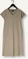 Khaki WITHBLACK Midikleid WBLCARMA LONG V-NECK DRESS Khaki WITHBLACK Midikleid WBLCARMA LONG V-NECK DRESS - medium