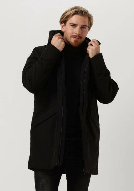 Schwarze PUREWHITE  LONG PARKA - large
