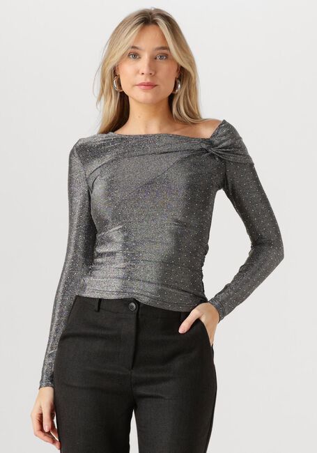 Schwarze Y.A.S. Top YASSTARLA LS OFF SHOULDER TOP - large