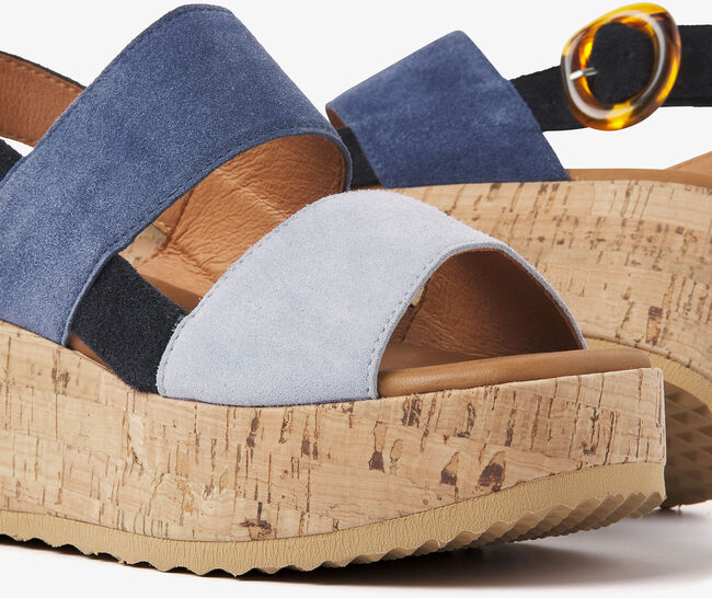 Blaue VIA VAI Sandalen SISSEL RAVEN - large