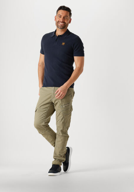 Blaue PME LEGEND Polo-Shirt SHORT SLEEVE POLO COTTON - large