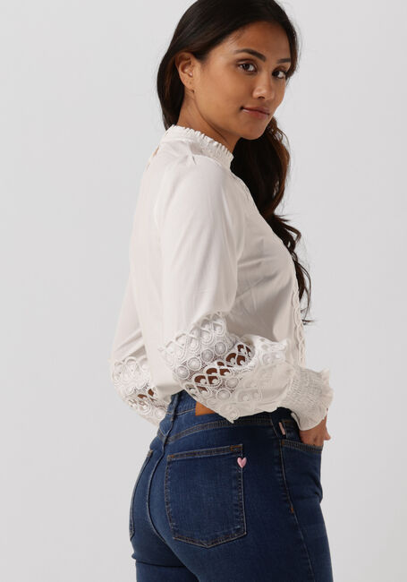 Weiße NEO NOIR Blusen KATIE EMBROIDERY BLOUSE - large