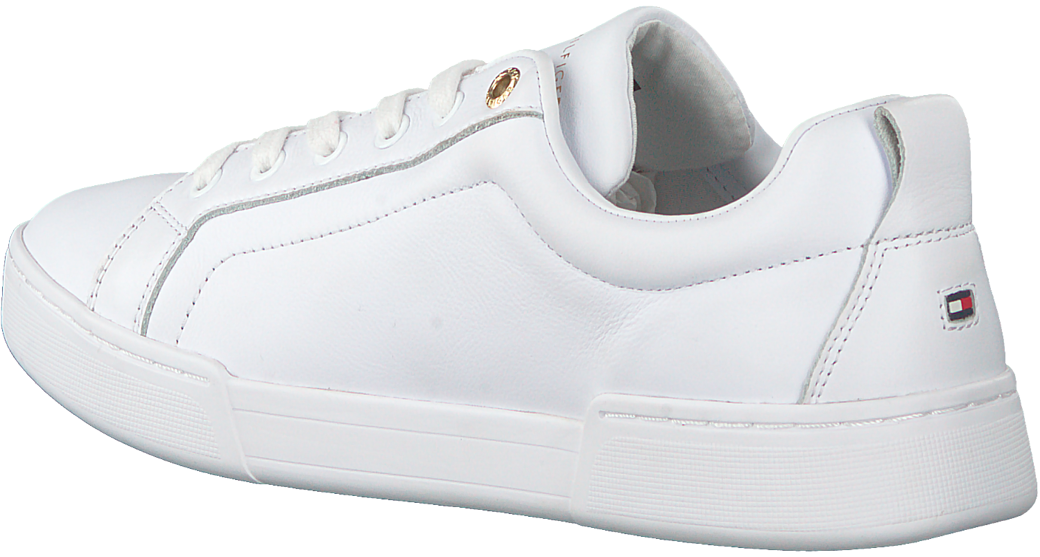Weiße sneaker hilfiger damen clearance