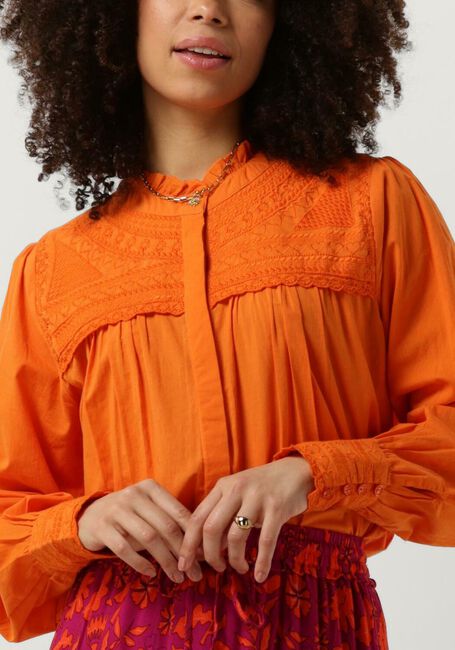 Orangene HARPER & YVE Blusen YASMIN-LS - large