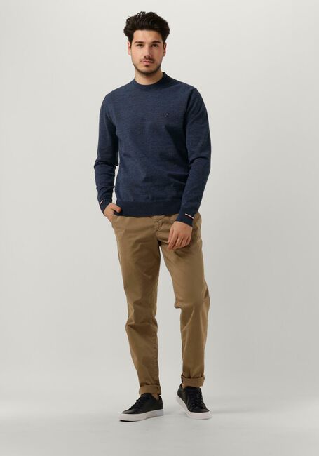 Hellblau TOMMY HILFIGER Pullover MOULINE GS STRIPED CREW NECK - large