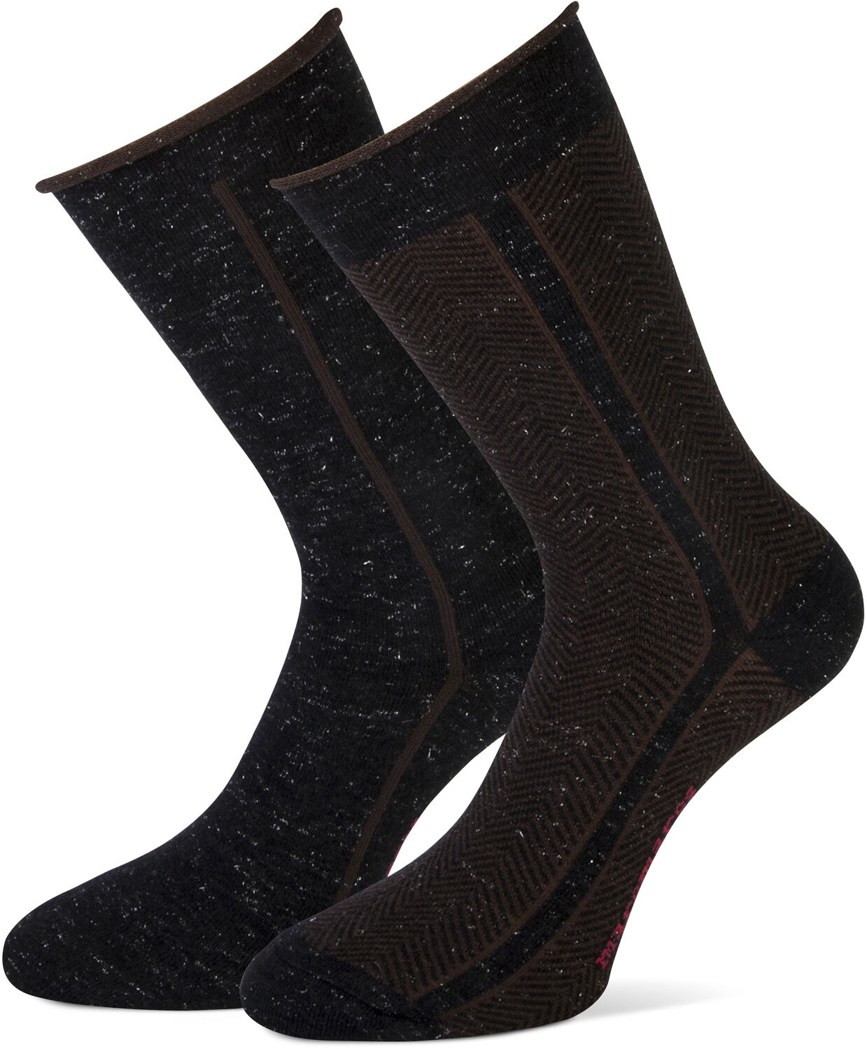 Schwarze OMODA Schn&uuml;rboots 7526 - large