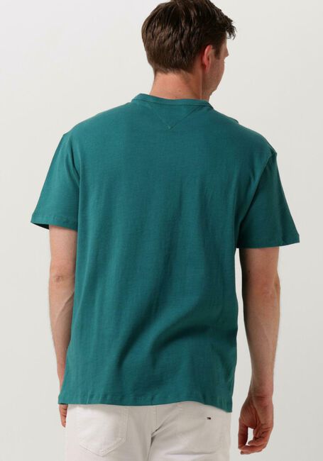 Grüne TOMMY JEANS T-shirt TJM REG BADGE TEE EXT - large
