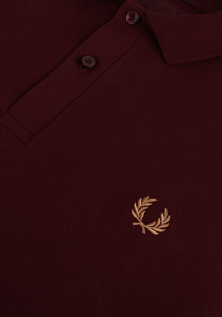 Bordeaux FRED PERRY Polo-Shirt PLAIN FRED PERRY SHIRT - large