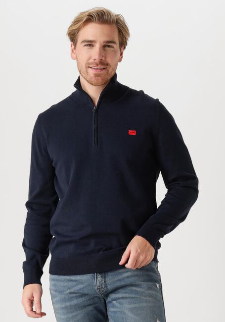 Dunkelblau HUGO Rollkragenpullover SAN QUINTUS-C - large