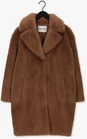 Taupe STAND STUDIO Fake-Fur-Jack CAMILLE COCOON COAT