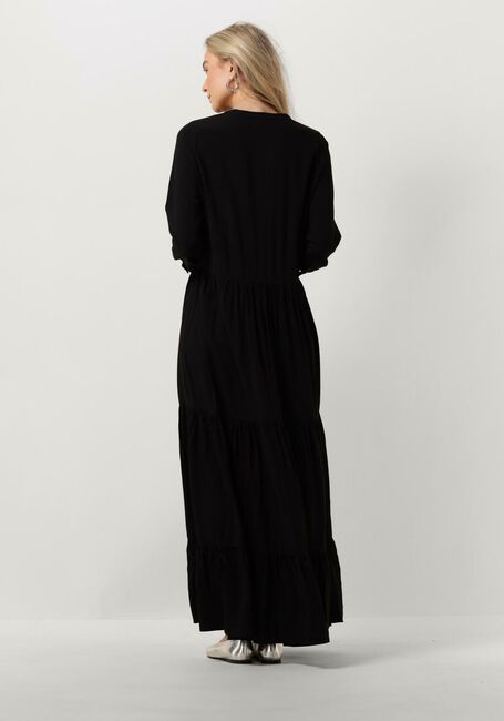 Schwarze LOLLYS LAUNDRY Maxikleid NEELL MAXI DRESS LS - large