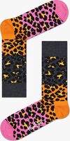 Mehrfarbige/Bunte HAPPY SOCKS Socken BLOCK LEOPARD - medium