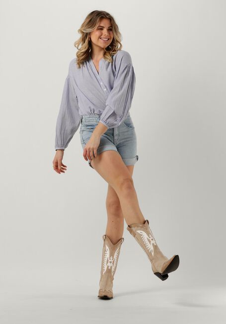 Hellblau DRYKORN Kurze Hose CABA - large