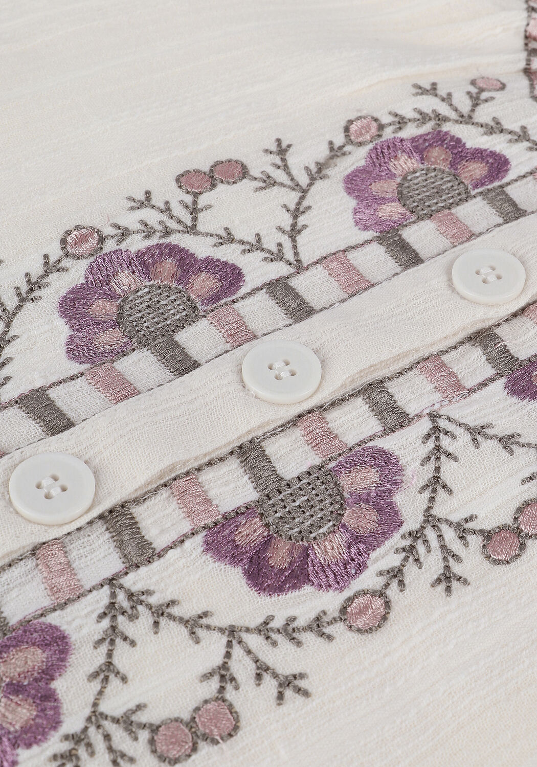 Creme ANTIK BATIK Blusen CAMI BLOUSE - large