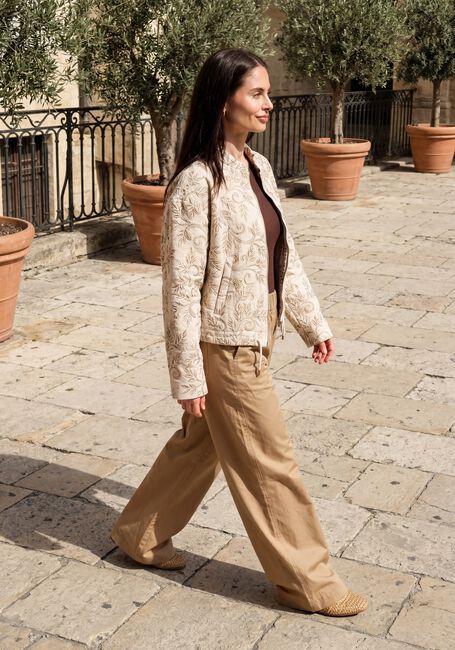 Beige AAIKO Blazers SOLANE 3D TBA - large