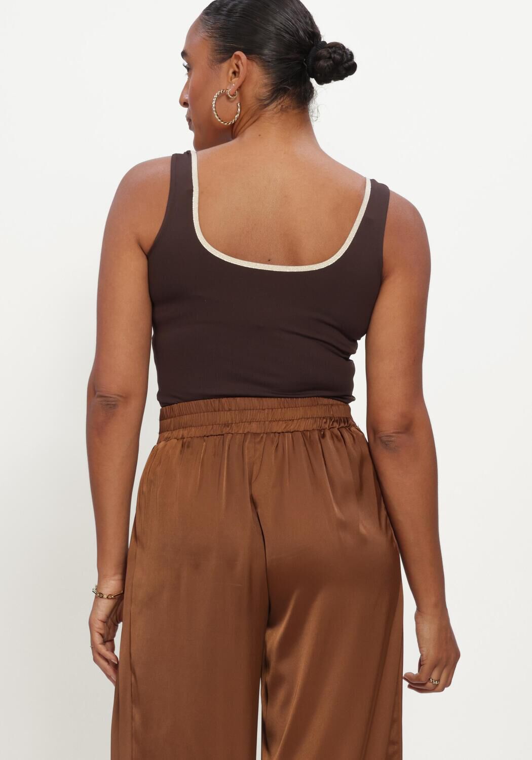 Braune NUKUS Top JUBA SINGLET - large
