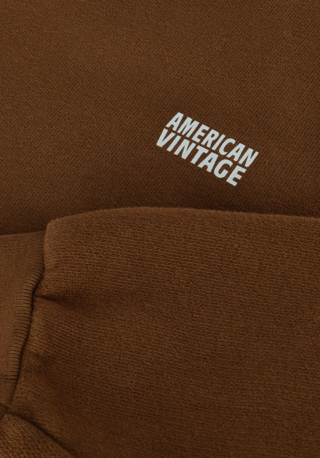 Braune AMERICAN VINTAGE Sweatshirt IZUBIRD - large