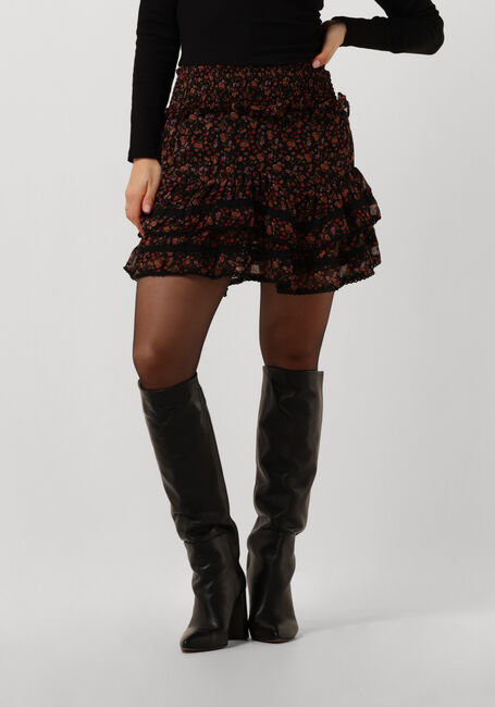 Schwarze NEO NOIR Minirock MARNA GARDEN SKIRT - large