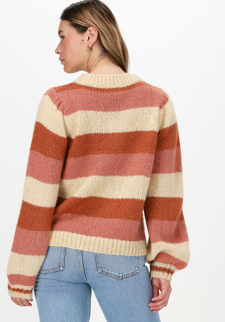 Braune LOLLYS LAUNDRY Strickjacke PIPPA CARDIGAN - large