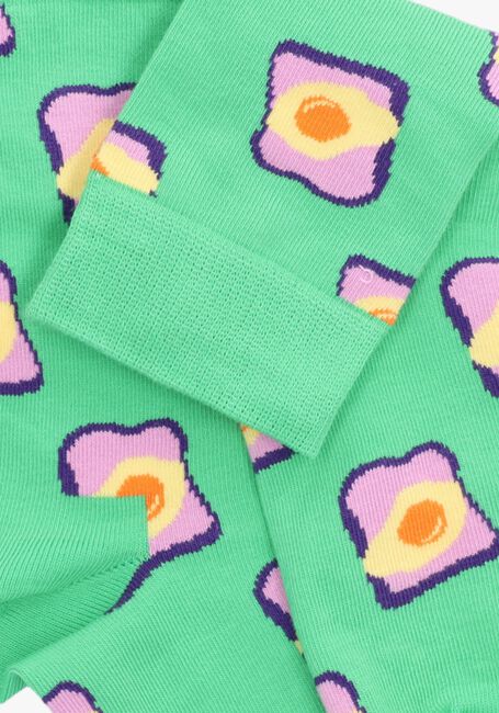 Grüne HAPPY SOCKS Socken TOAST - large