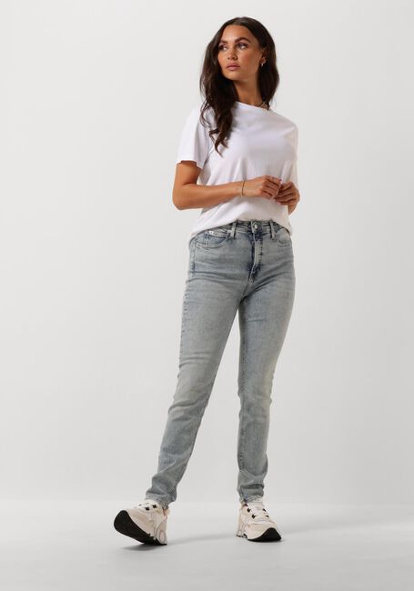 Hellblau CALVIN KLEIN Skinny jeans HIGH RISE SKINNY - large