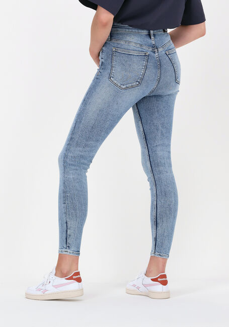 Blaue CALVIN KLEIN Skinny jeans HIGH RISE SUPER SKINNY ANKLE - large