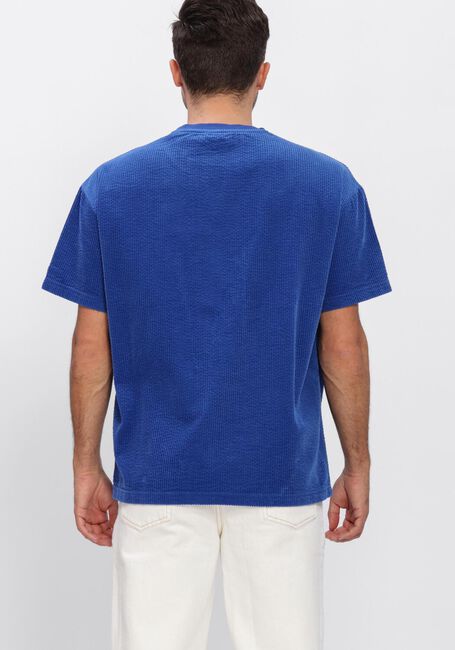 Blaue ANERKJENDT T-shirt AKVILLADS CORDUROY SS TEE - large