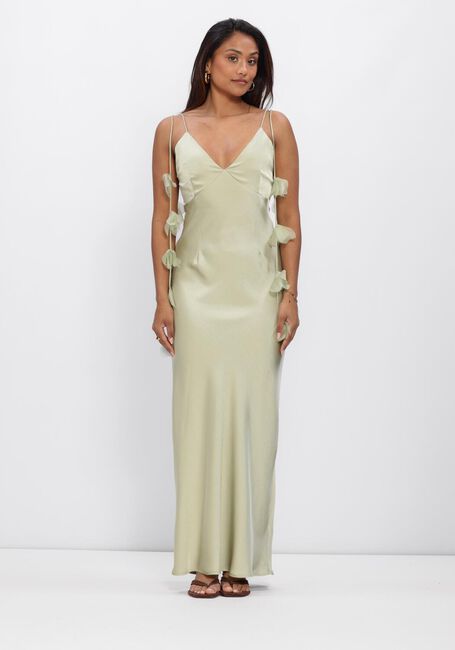 Minze NEO NOIR Maxikleid COLLY HEAVY SATEEN DRESS - large