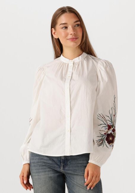 Weiße MOS MOSH Blusen MMMYSA POPLI SHIRT - large