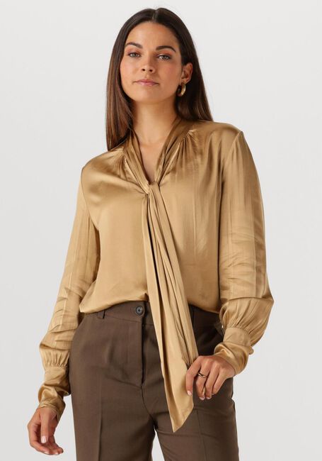 Goldfarbene FREEBIRD Blusen BODILLE - large