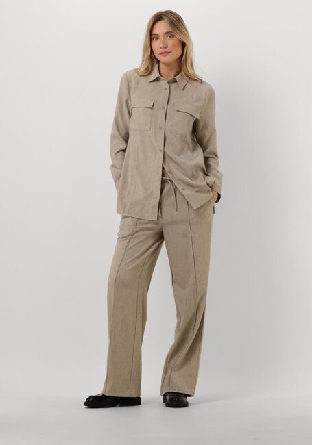 Beige MODSTRÖM Blusen KALEMMD SHIRT - large