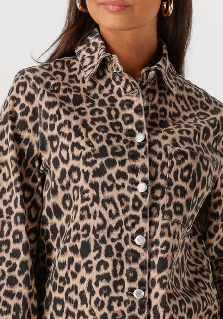 Mehrfarbige/Bunte CATWALK JUNKIE Jack LEOPARD JACKET - large