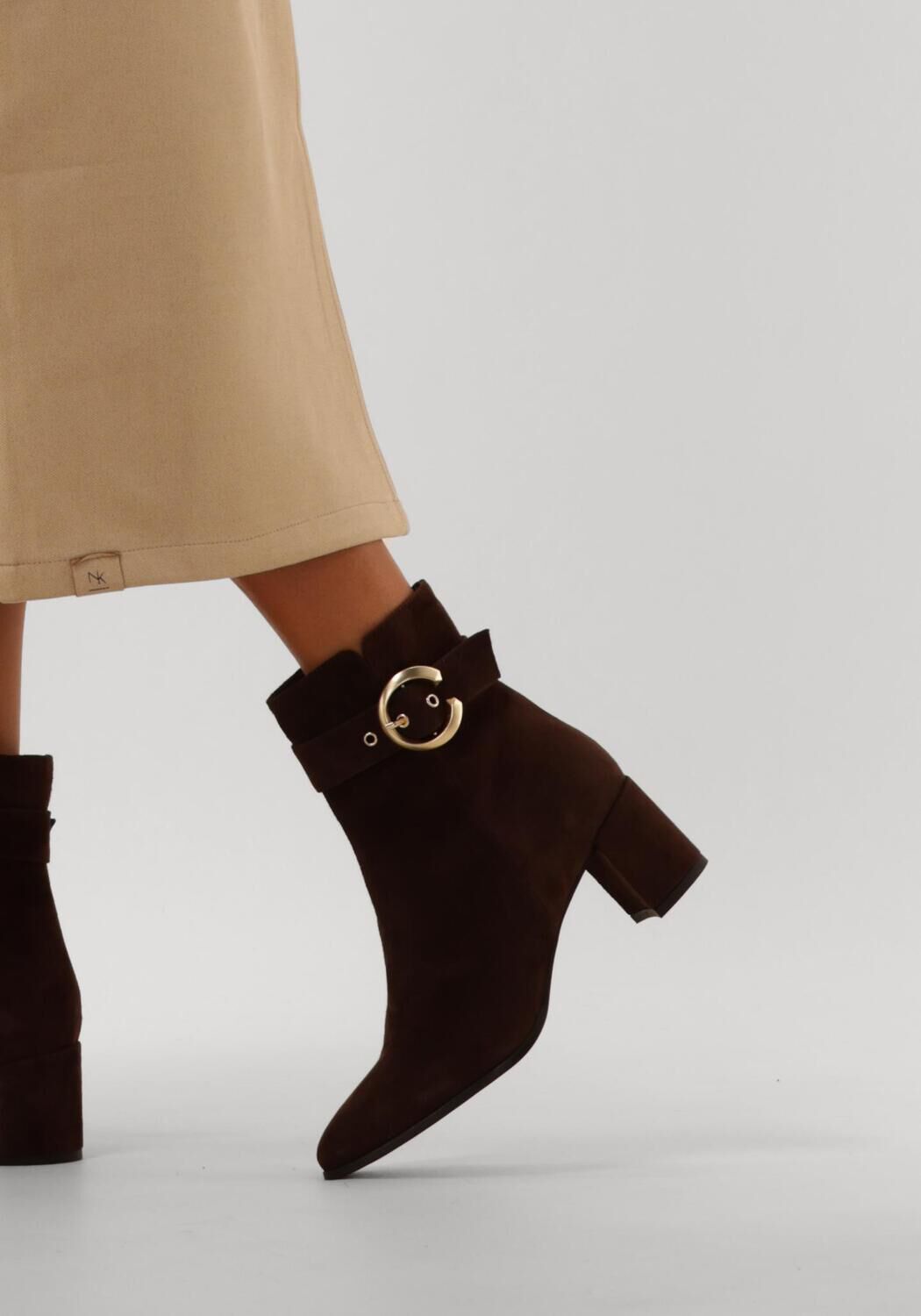 Braune NOTRE-V Stiefeletten 8552 - large