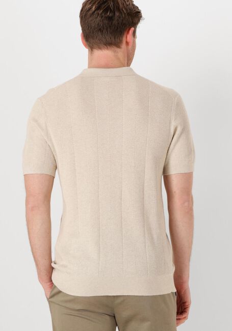Beige PROFUOMO Polo-Shirt POLO SHORT SLEEVE - large