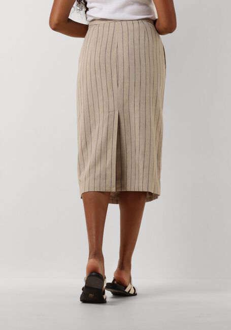 Beige CO'COUTURE Midirock LINEN PIN PENCIL SKIRT - large
