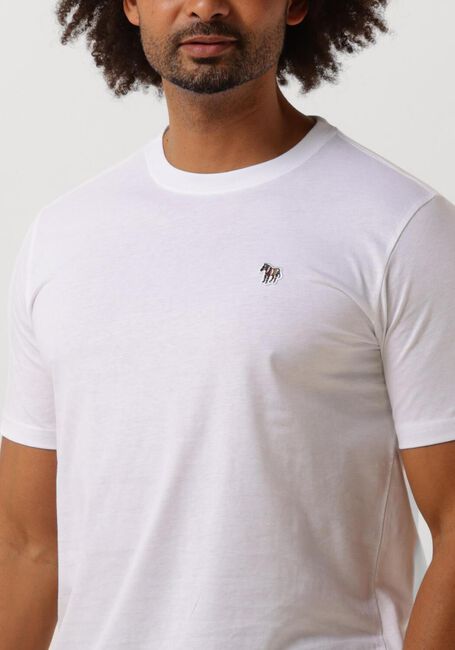 Weiße PS PAUL SMITH T-shirt MENS REG FIT T-SHIRT - large