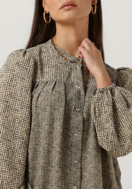 Schwarze SECOND FEMALE Minikleid FLOS DRESS - large