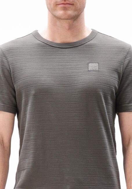 Gr&uuml;ne PME LEGEND T-shirt JACQUARD STRIPED - large