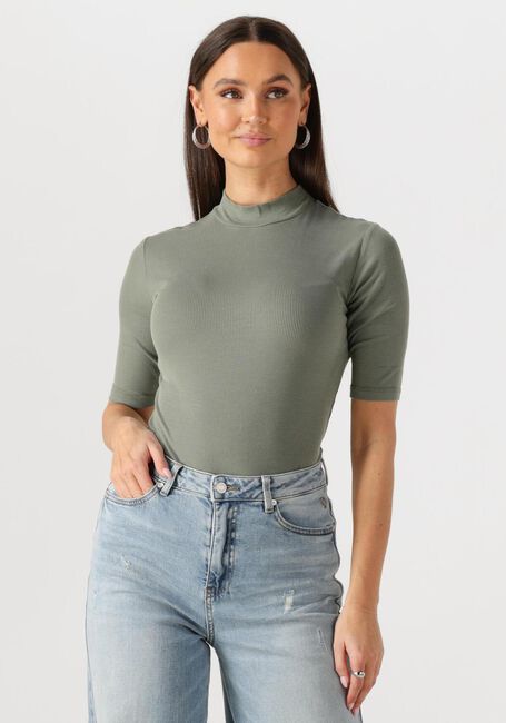 Grüne MODSTRÖM Top KROWN T-SHIRT - large