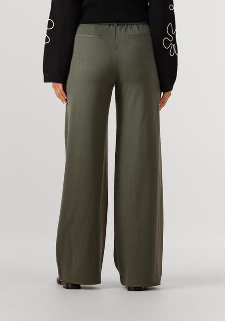 Dunkelgrün OBJECT Hose OBJLISA WIDE PANT - large