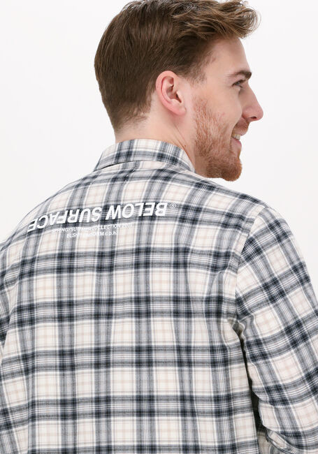 Beige BLS HAFNIA Casual-Oberhemd BELOW SURFACE FLANNEL SHIRT - large