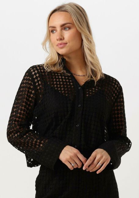 Schwarze MODSTRÖM Blusen HATTIEMD SHIRT - large