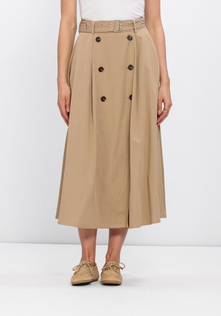 Camelfarbene Y.A.S. R&ouml;cke YASTIMALA HW LONG TRENCH SKIRT - large